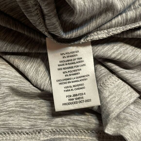 Barton Linx men’s premium golf polo super stretch gray/black size XL - Picture 6 of 7